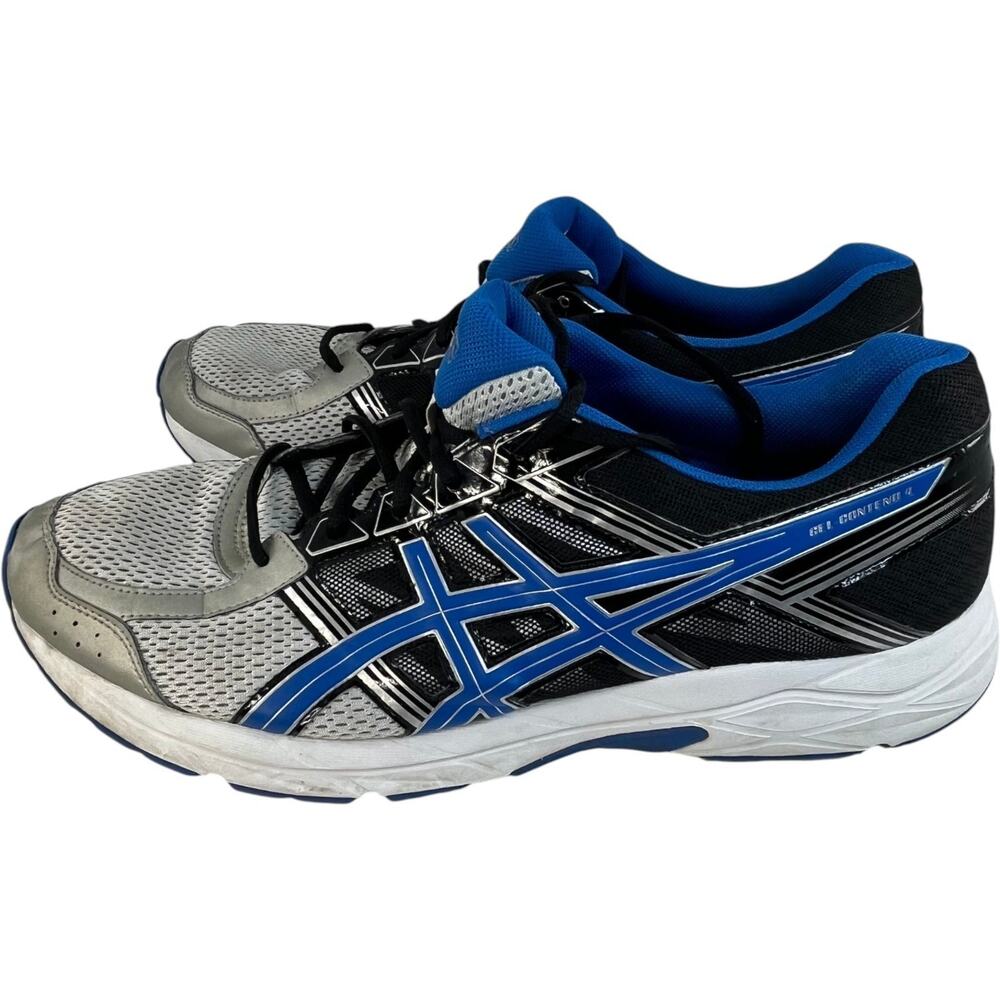ASICS Mens Gel Contend 4 Running Shoes Gray Blue Size 15 Comfort - Picture 3 of 8